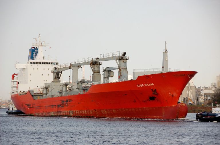 HOOD ISLAND, Refrigerated Cargo Ship Details and current position