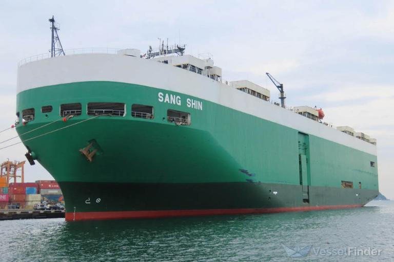 SANG SHIN, Vehicles Carrier - Details and current position - IMO ...