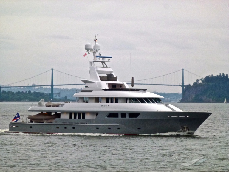 TRITON, Yacht Details and current position IMO 9093799 VesselFinder
