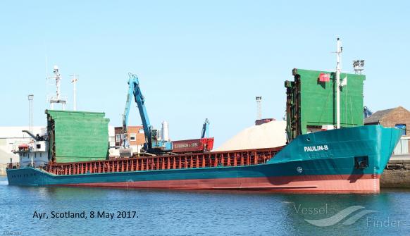 PAULIN-B, General Cargo Ship - Details And Current Position - IMO ...