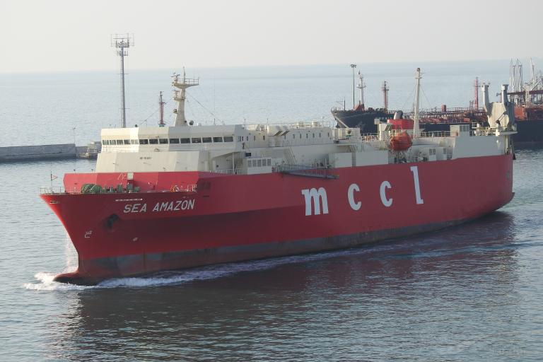 Sea Amazon H Ro Ro Cargo Ship Details And Current Position Imo Vesselfinder