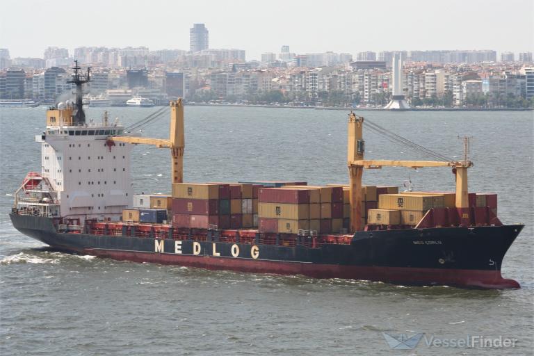 MED CORLU, Container Ship - Details and current position - IMO 9106479 ...