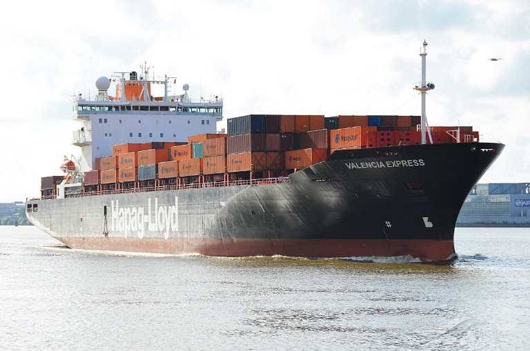 VALENCIA EXPRESS, Container Ship Details and current position IMO