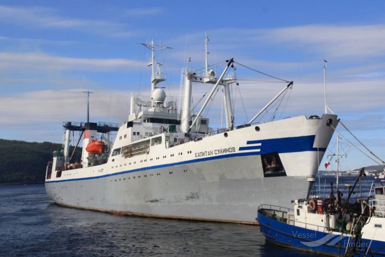 Бмрт остров шикотан где находится KAPITAN SULIMOV, Fish Factory Ship - Details and current position - IMO 9120293 