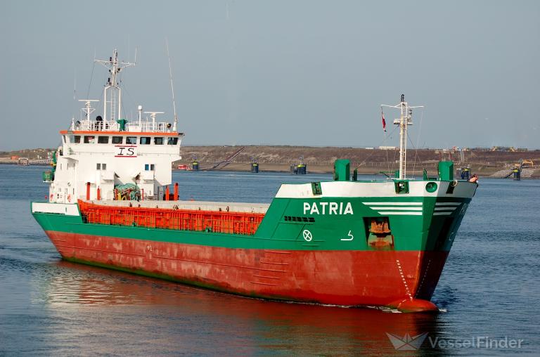 PATRIA, General Cargo Ship - Details and current position - IMO 9123312 -  VesselFinder