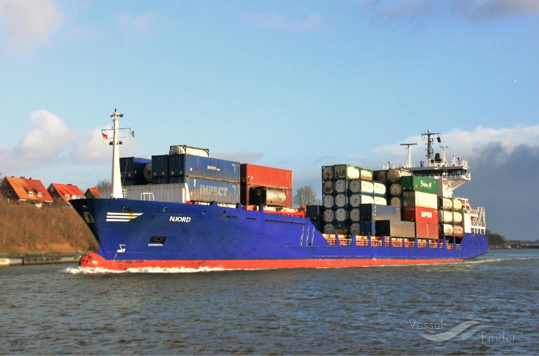 JORD, Container Ship Detalles del buque y posición actual IMO