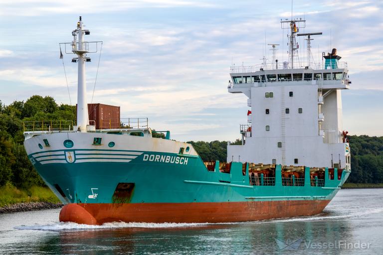 DORNBUSCH, Container Ship Schiffsdaten und aktuelle Position IMO