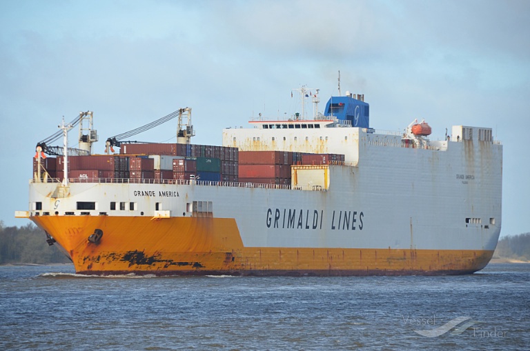 GRANDE AMERICA, Ro-Ro Cargo Ship - Details and current
