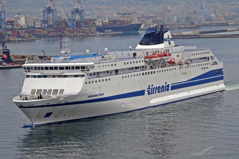 VINCENZO FLORIO, Passenger/RoRo Cargo Ship Details and current