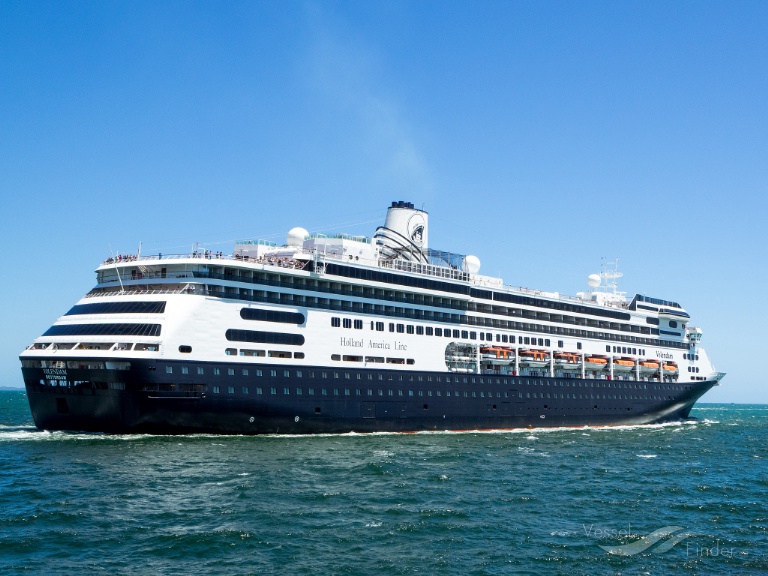 cruise ship volendam current position