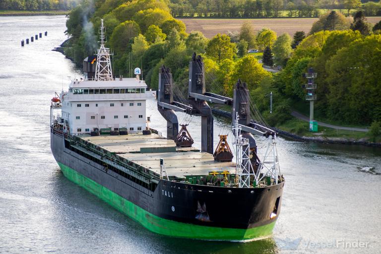 TALI, General Cargo Ship - Details and current position - IMO 9173692 ...