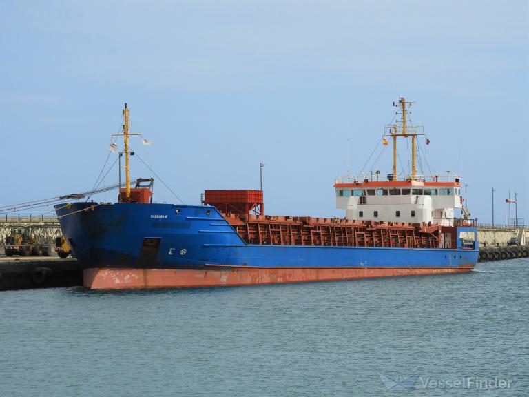 BARBARA-B, General Cargo Ship - Details And Current Position - IMO ...