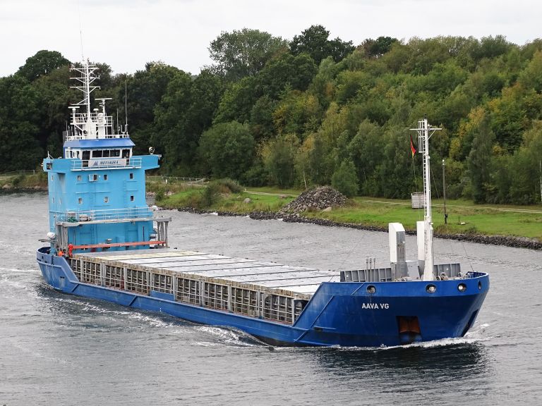 AAVA VG, General Cargo Ship - Details and current position - IMO ...