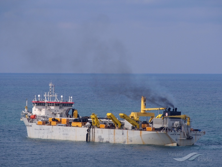 Vasco Da Gama Hopper Dredger Details And Current Position Imo 9187473 Mmsi 205744000 Vesselfinder