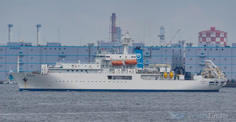 蒼海 SUBARU, Cable Layer - Details and current position - IMO