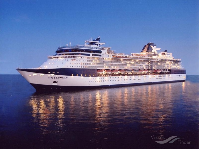 cruise ship millennium location