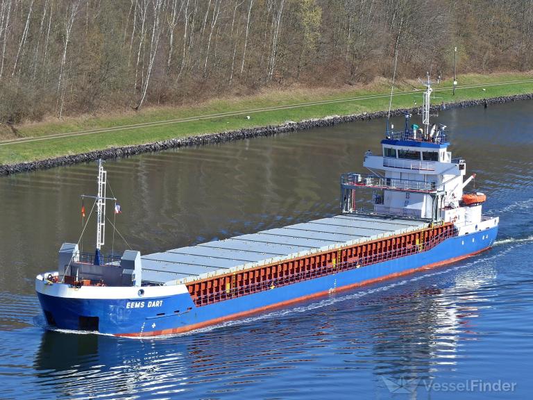 EEMSDART, General Cargo Ship Details and current position IMO