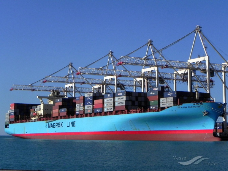 SEALAND WASHINGTON, Container Ship Details and current position IMO 9196852 MMSI 477318400