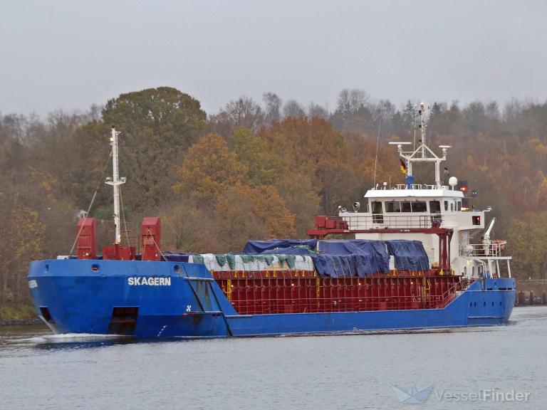 SKAGERN, General Cargo Ship - Details and current position - IMO