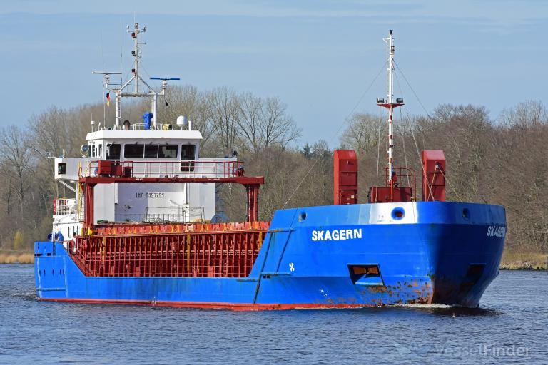 SKAGERN, General Cargo Ship - Details and current position - IMO