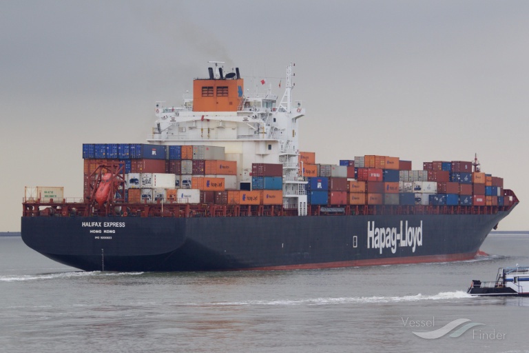 HALIFAX EXPRESS, Container Ship Detalles del buque y posición actual