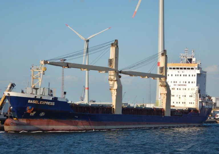 BASEL EXPRESS, General Cargo Ship Details and current position IMO