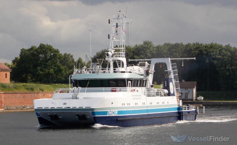 IMOR, Research Vessel - Details and current position - IMO 9212565 ...