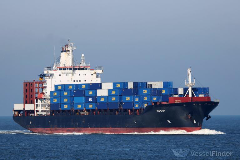 KUMASI, Container Ship Details and current position IMO 9220859