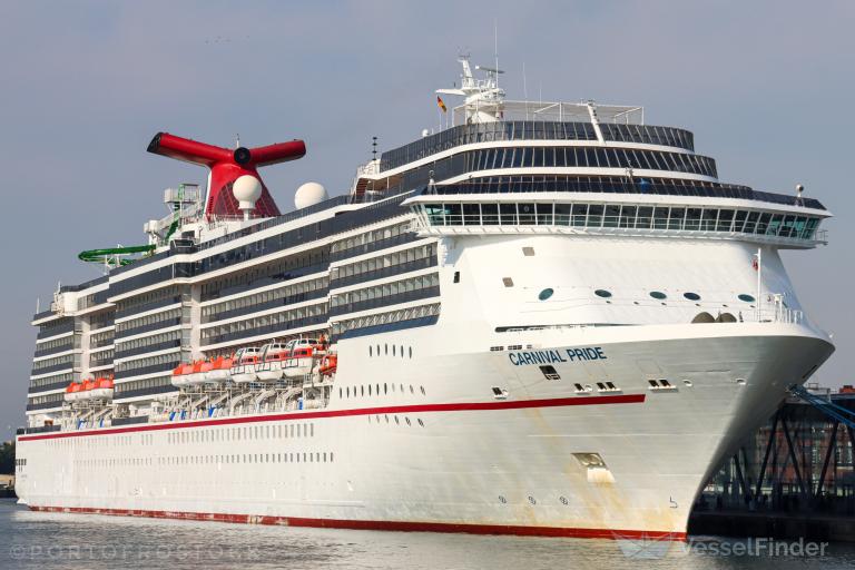 CARNIVAL PRIDE, Passenger (Cruise) Ship - Details and current position 