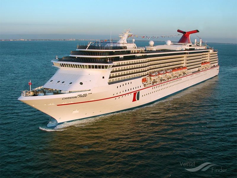 CARNIVAL PRIDE, Passenger (Cruise) Ship Details and current position