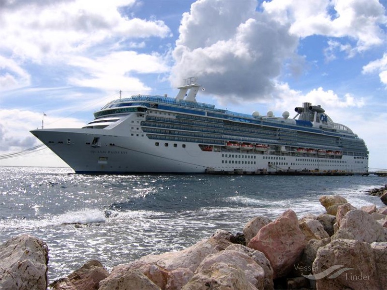 Island Princess Passenger Cruise Ship Details And Current Position Imo 9230402 Mmsi 310384000 Vesselfinder