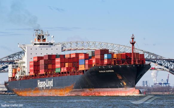 DUBLIN EXPRESS, Container Ship - Details and current position - IMO