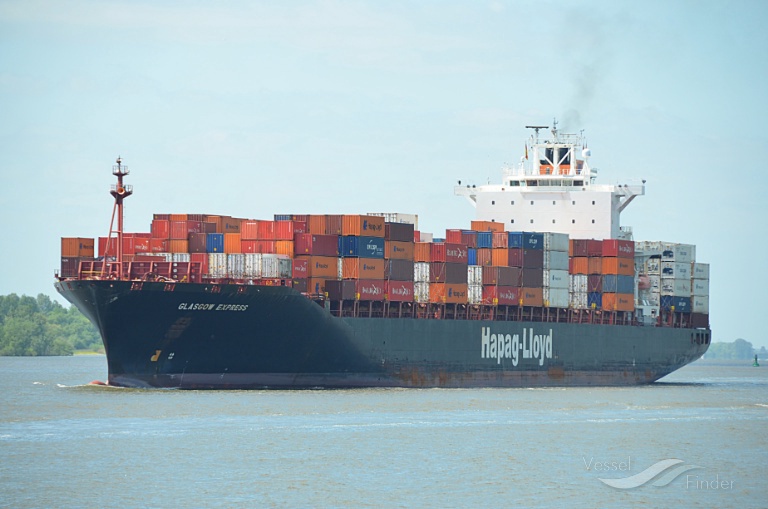 GLASGOW EXPRESS, Container Ship Scheepsdetails en huidige positie
