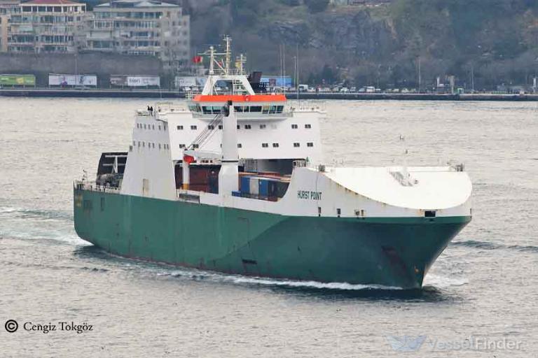 HURST POINT photo, Ro-Ro Cargo Ship - Taken on Apr 16, 2021 - VesselFinder