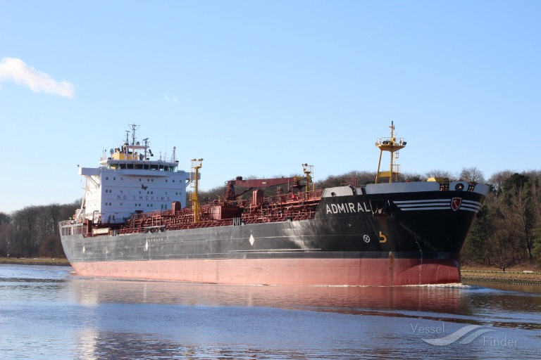 ADMIRAL, Chemical/Oil Products Tanker - Details and current position ...