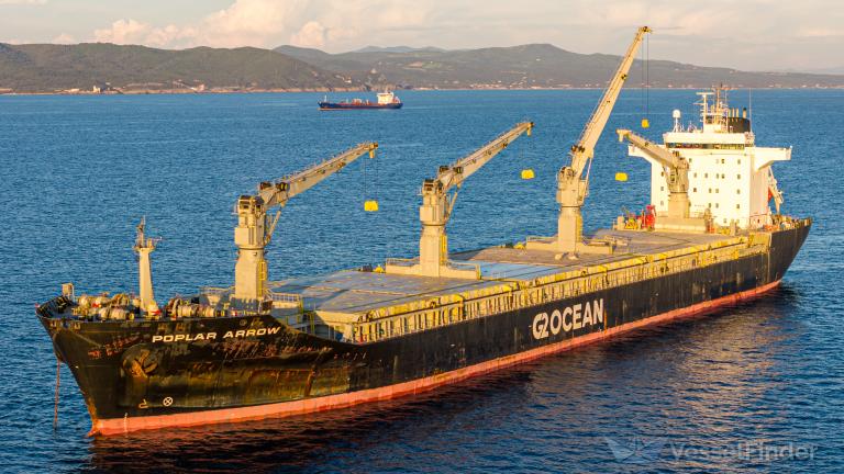 POPLAR ARROW, General Cargo Ship - Details and current