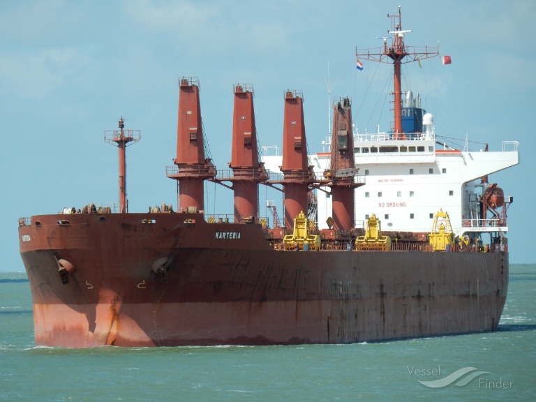 KARTERIA, Bulk Carrier - Details and current position - IMO 9236092 - VesselFinder