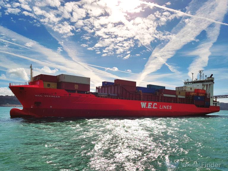 WEC VERMEER, Container Ship - Details and current position - IMO ...