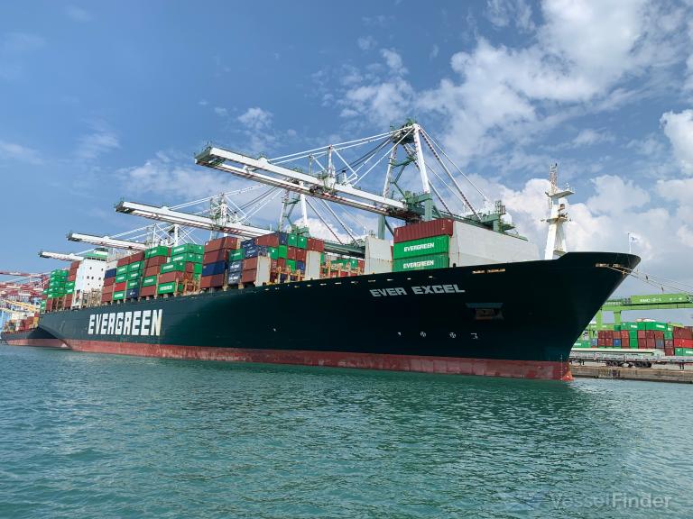 EVER EXCEL, Container Ship - Details and current position - IMO 