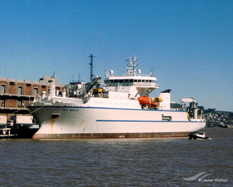 RESOLUTE, Cable Layer Details and current position IMO 9242340
