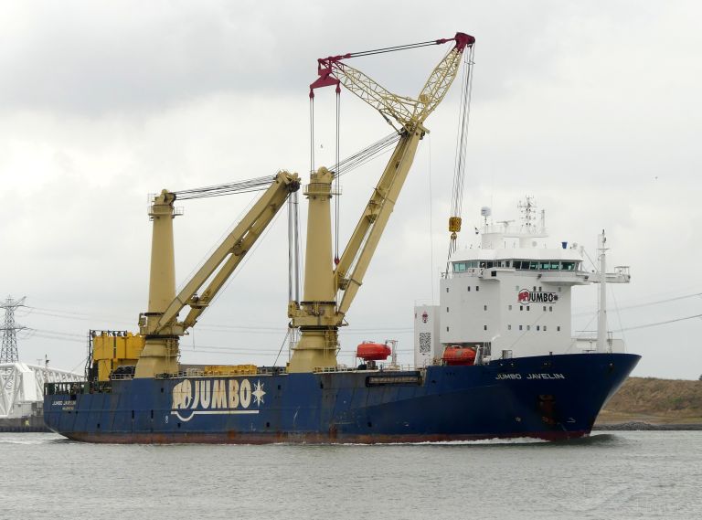 JUMBO JAVELIN, Heavy Load Carrier Details and current position IMO