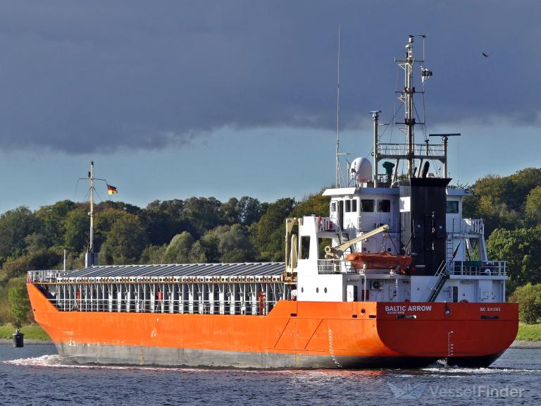 Baltic Arrow, General Cargo Ship - Details And Current Position - Imo 