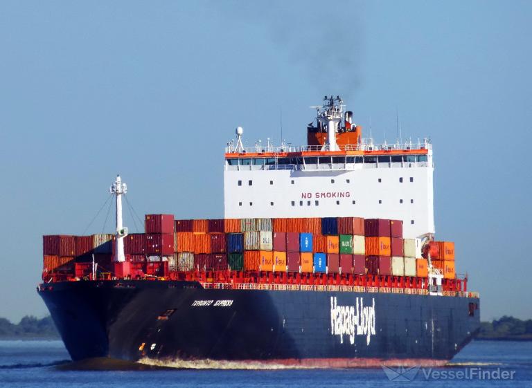 TORONTO EXPRESS, Container Ship - Details and current position - IMO ...