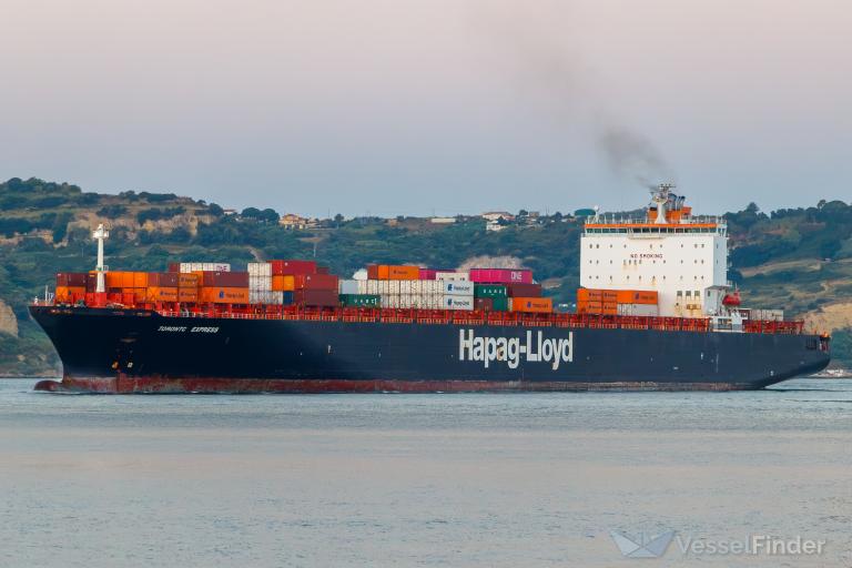 TORONTO EXPRESS, Container Ship - Details and current position - IMO ...