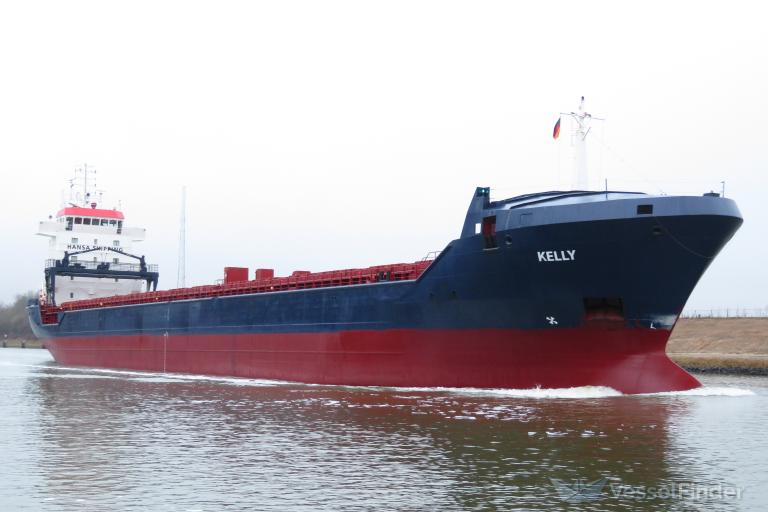 KELLY, General Cargo Ship - Skibsdetaljer og nuværende position - IMO