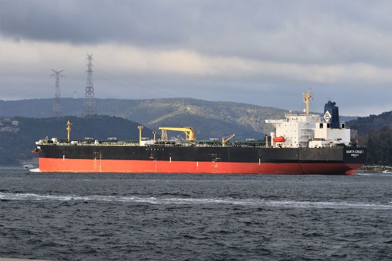 SANTA CRUZ I, Crude Oil Tanker Details and current position IMO