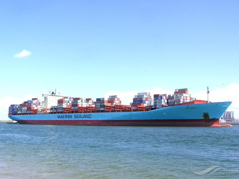 Axel Maersk Container Ship Details And Current Position Imo 9260419 Mmsi 220187000 Vesselfinder