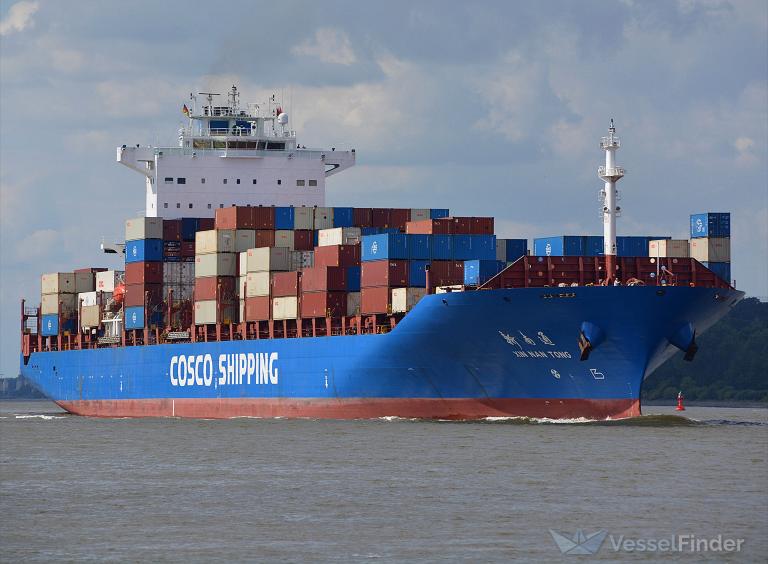 XIN NAN TONG, Container Ship - Detalles del buque y posición