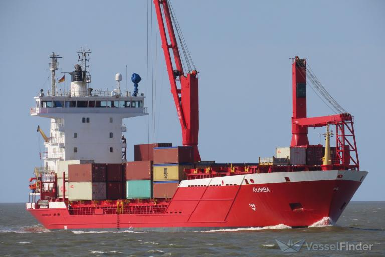 RUMBA, Container Ship - Details and current position - IMO 9264714 ...