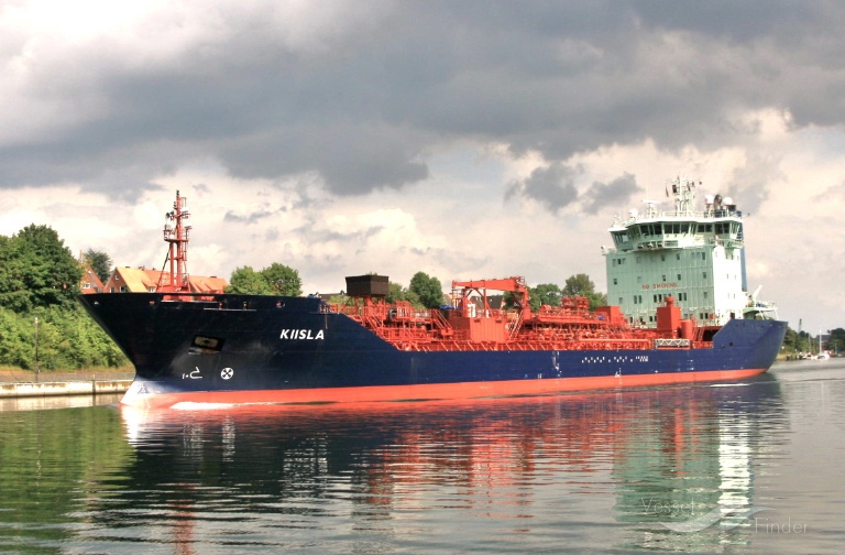 KIISLA, Chemical/Oil Products Tanker - Данные судна и текущее положение ...